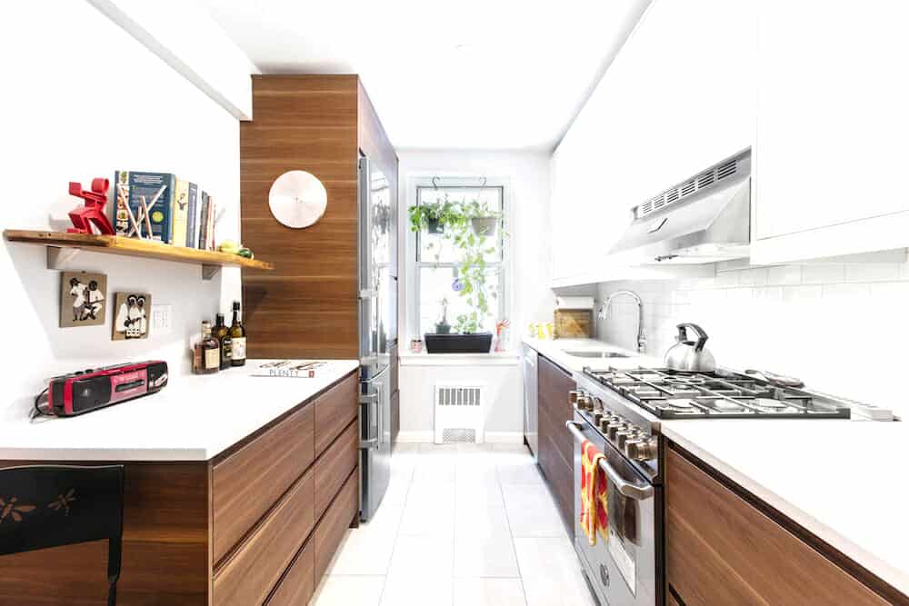 párhuzamos konyha méretek