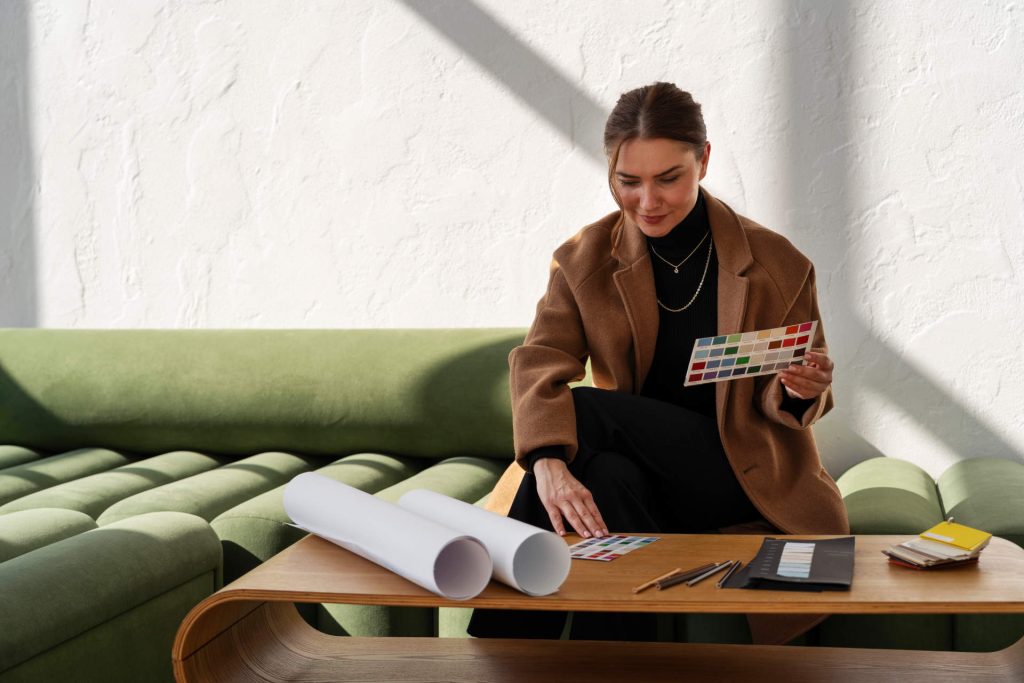 Belsőépítész alkalmazásával sok időt spórolhatunk.