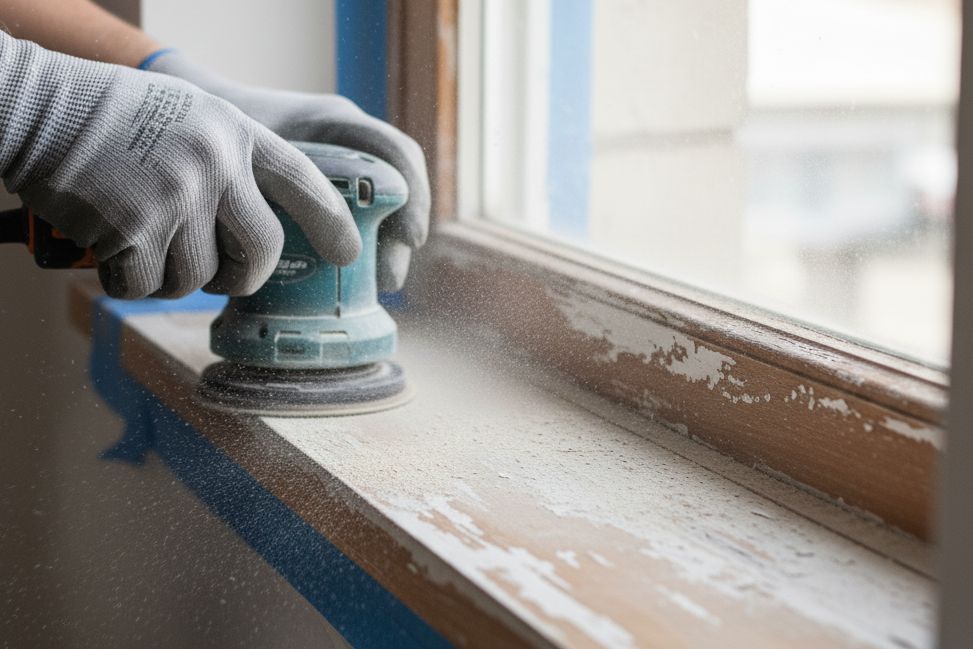 Ablakkeret csiszolás