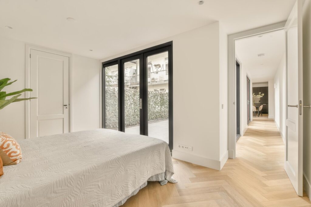 Ajtó-ablak összehangolt rendszere.